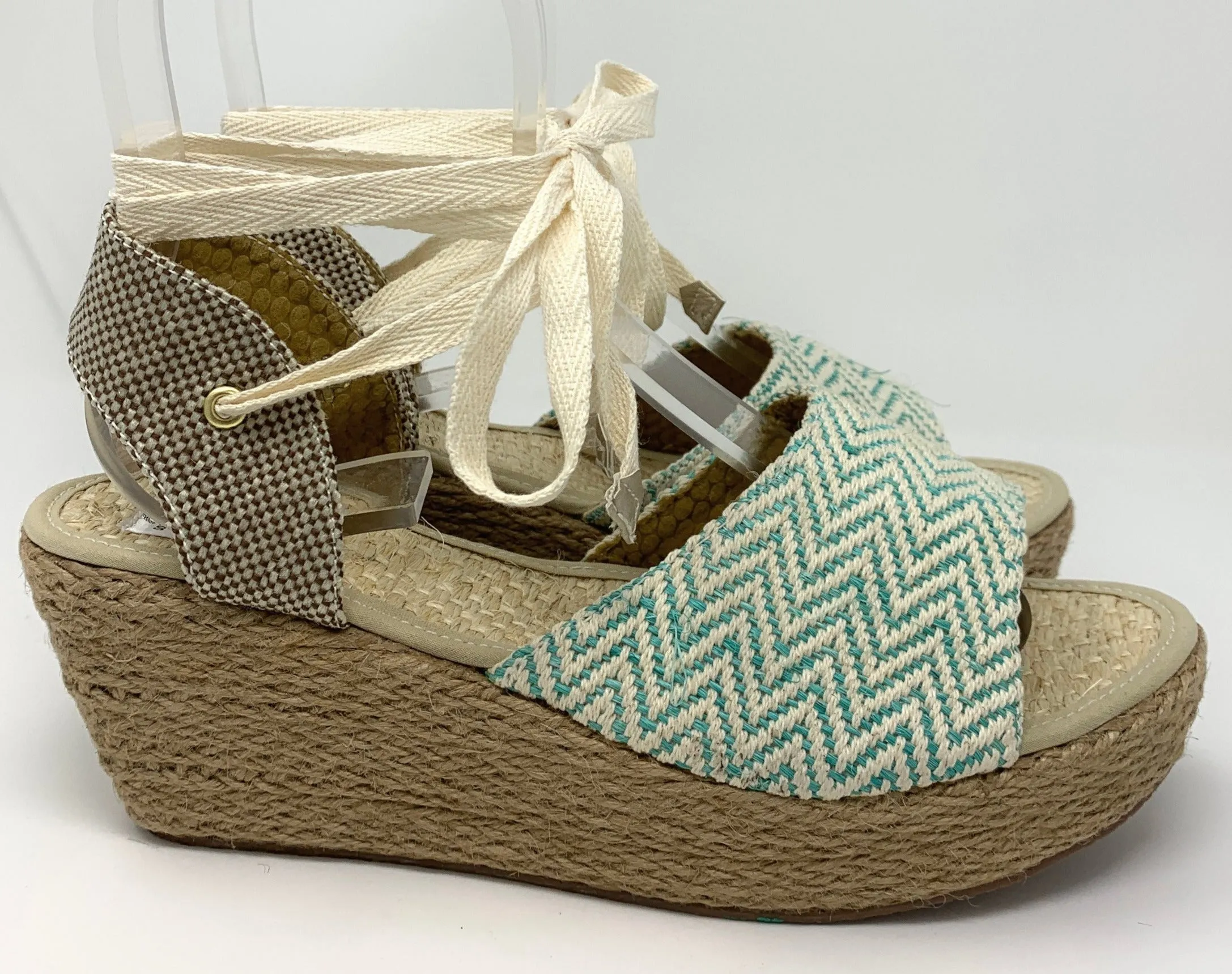 Leafy Life High Wedge Espadrilles