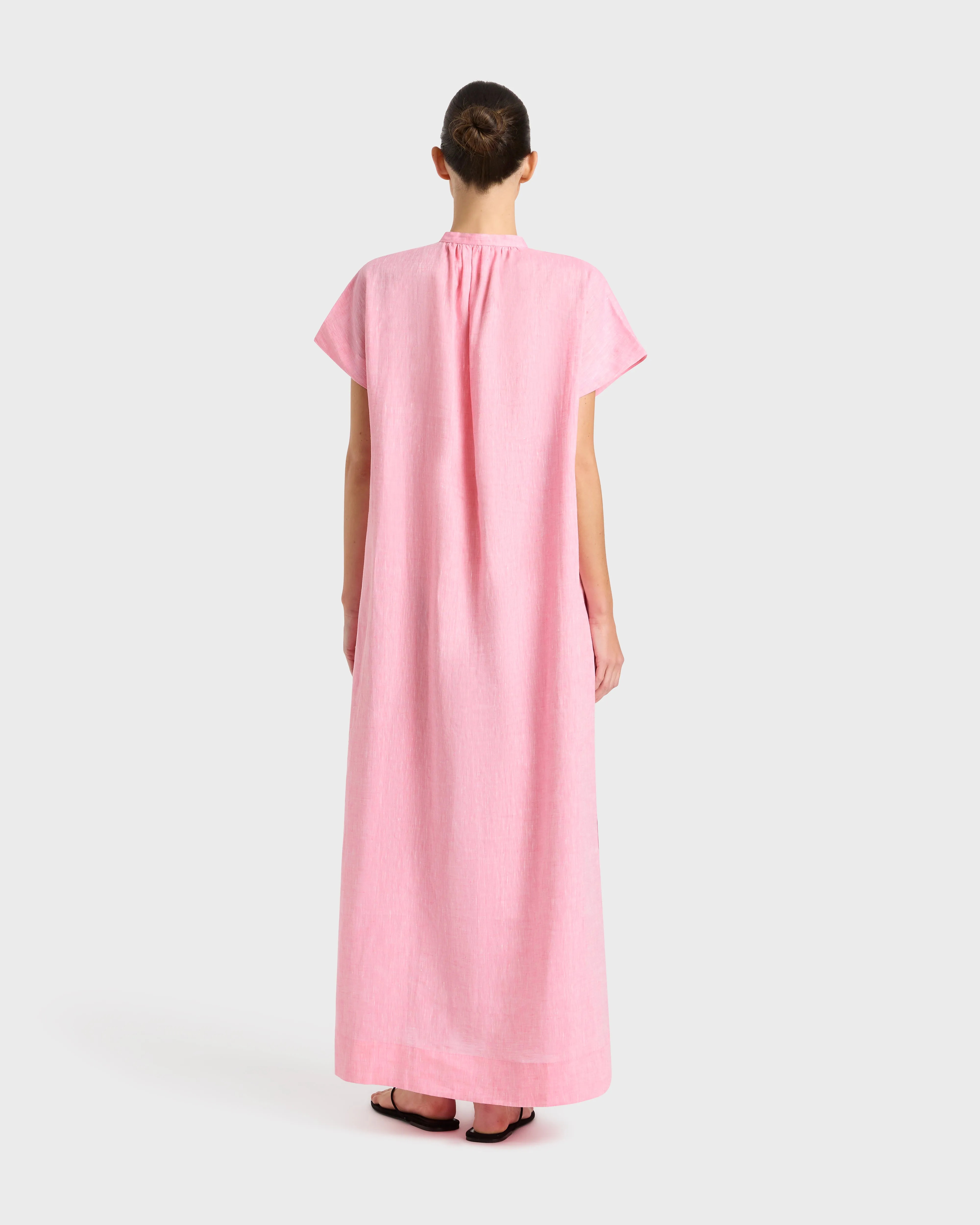 Leiden Caftan Dress - Pink