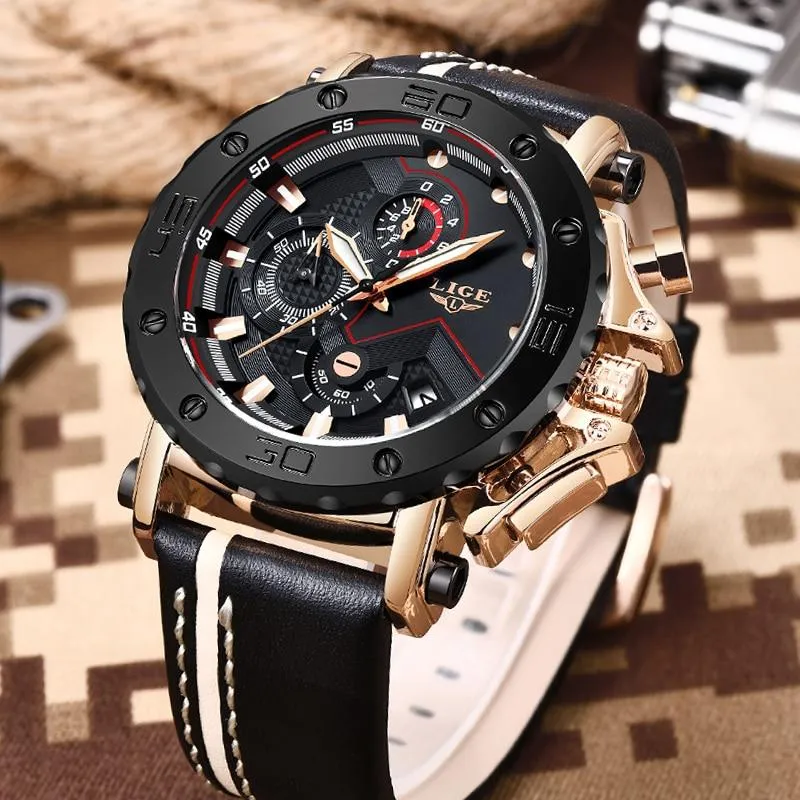 LG9899 - 2020 Waterproof Luminous Chronograph Quartz Watch