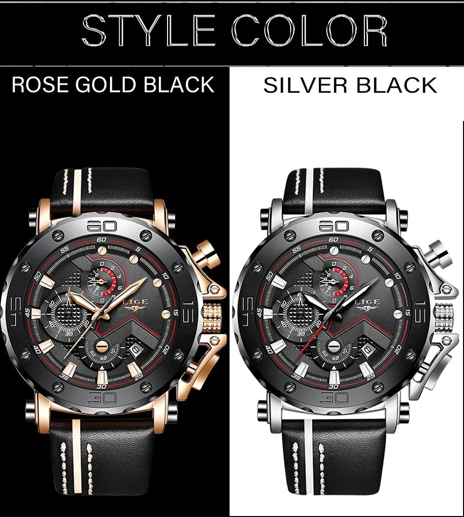 LG9899 - 2020 Waterproof Luminous Chronograph Quartz Watch