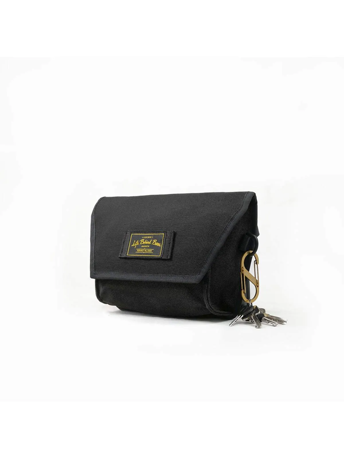 Life Behind Bars The Musette Hip Pouch Black