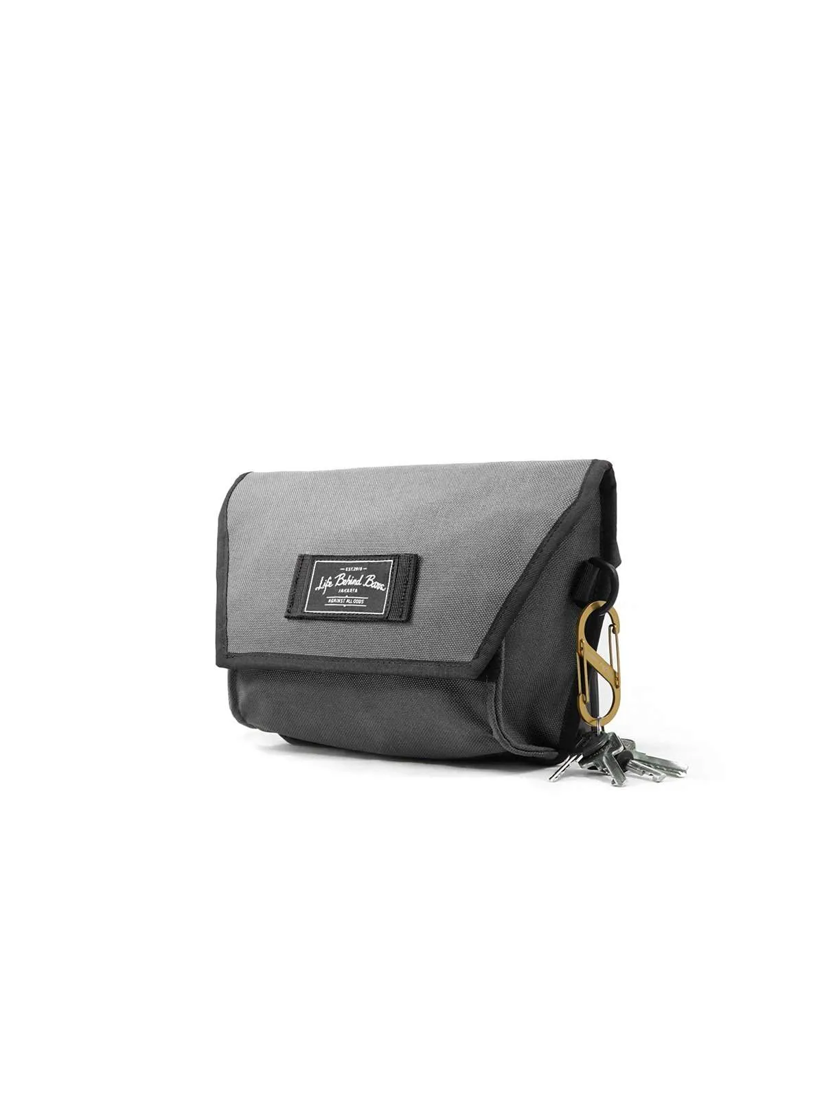 Life Behind Bars The Musette Hip Pouch Grey