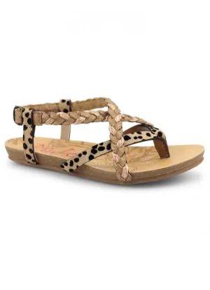Little Girls Spotted Blowfish Sandal
