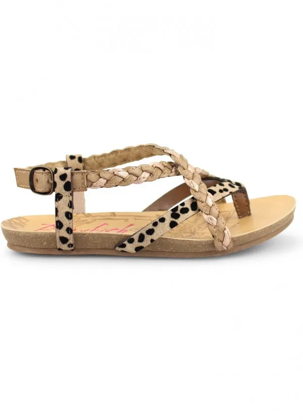 Little Girls Spotted Blowfish Sandal