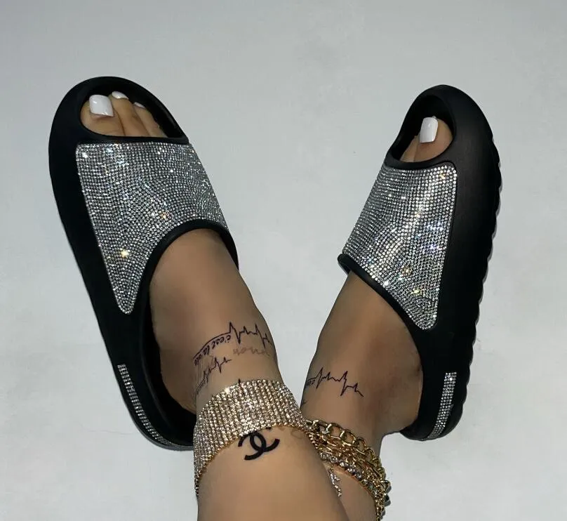 LUXURY BLING SLIDES