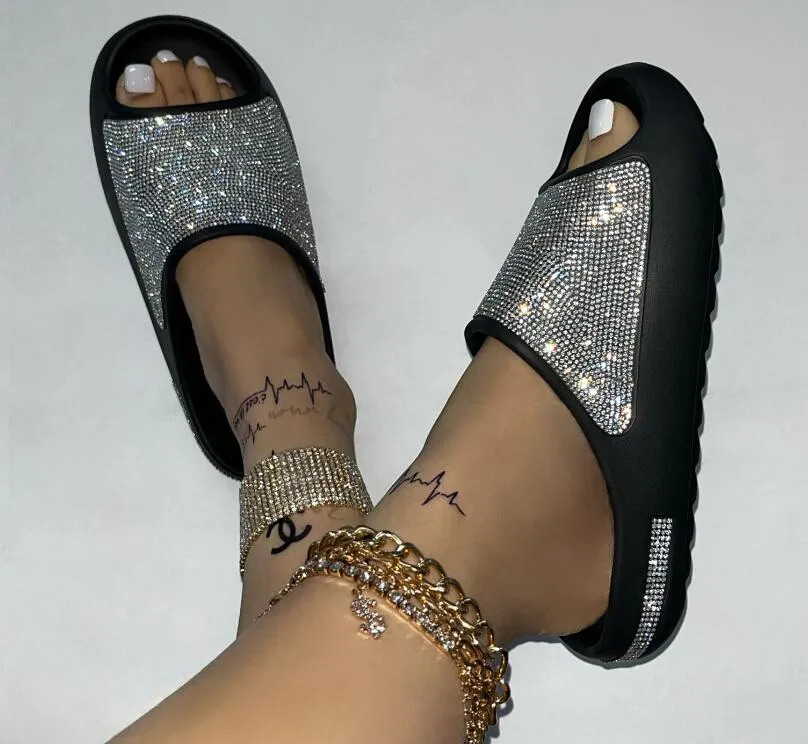 LUXURY BLING SLIDES