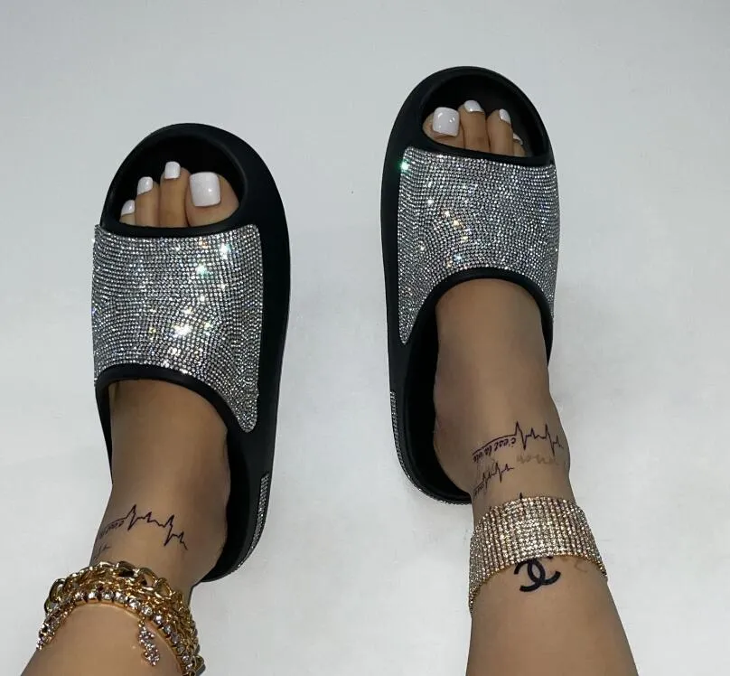 LUXURY BLING SLIDES