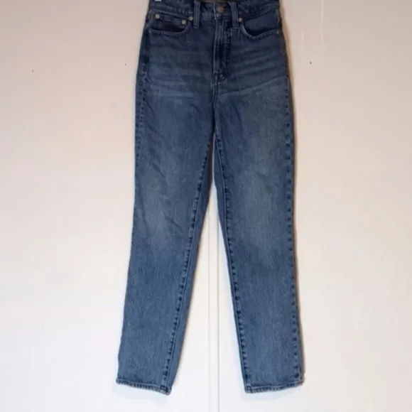 MADEWELL HIGH RISE CURVY PERFECT VINTAGE JEANS