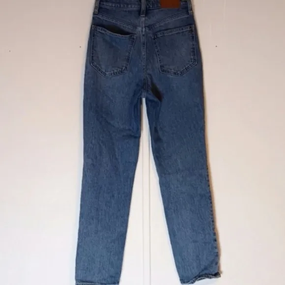 MADEWELL HIGH RISE CURVY PERFECT VINTAGE JEANS