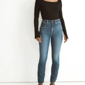 MADEWELL HIGH RISE CURVY PERFECT VINTAGE JEANS
