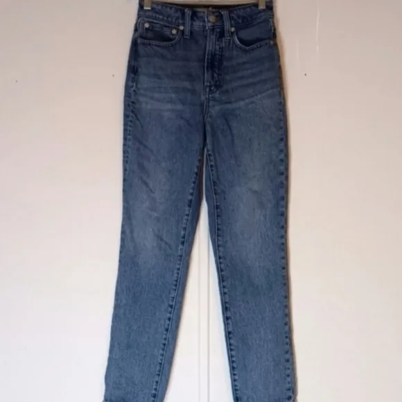 MADEWELL HIGH RISE CURVY PERFECT VINTAGE JEANS