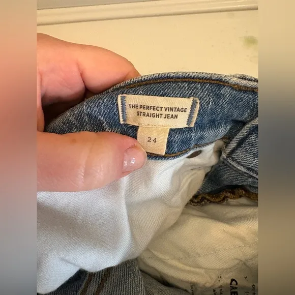 Madewell Perfect Vintage Straight Jeans