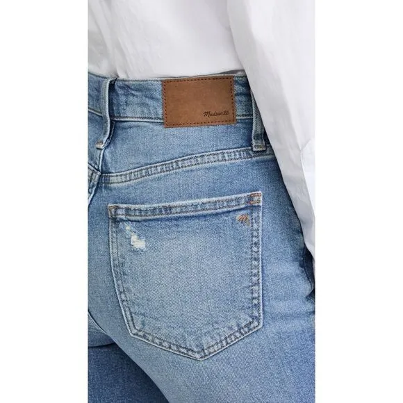 Madewell size 29 The Perfect Vintage Denman Wash Distressed Jeans NC328