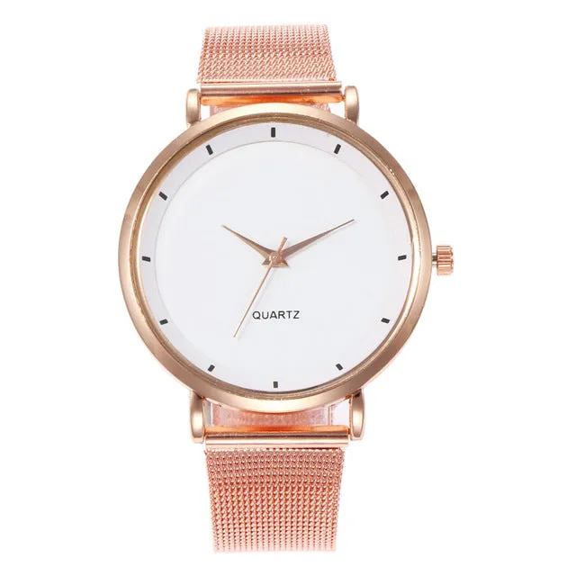 Magnetic buckle Dazzling women Watchs