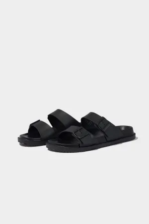 Man Flat Sole Double Band Eva Slippers