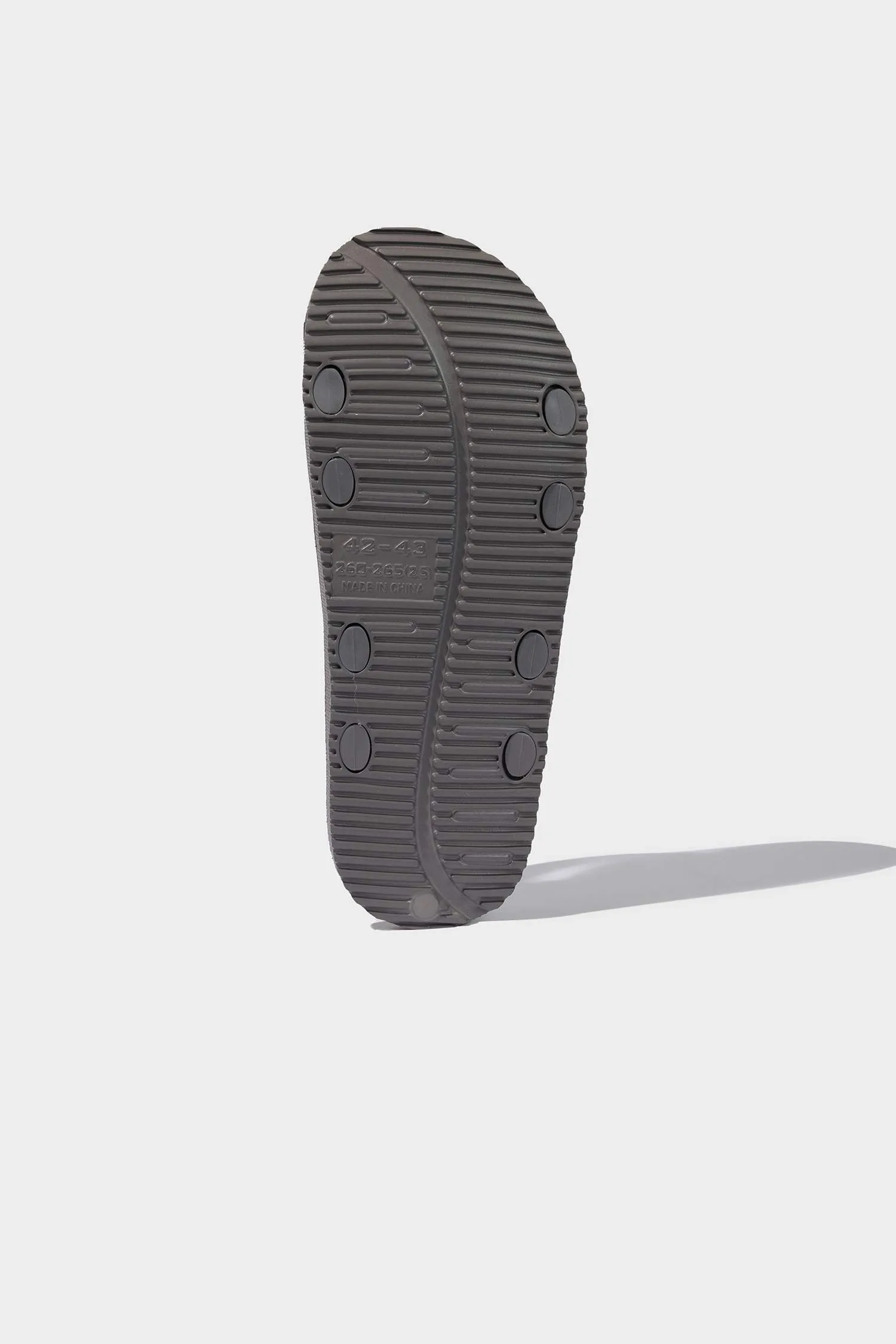 Man Flat Sole Double Band Eva Slippers