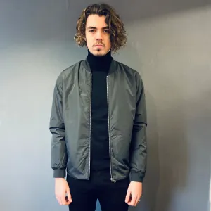 Matinique Broome Waterproof Steel Grey Bomber Jacket