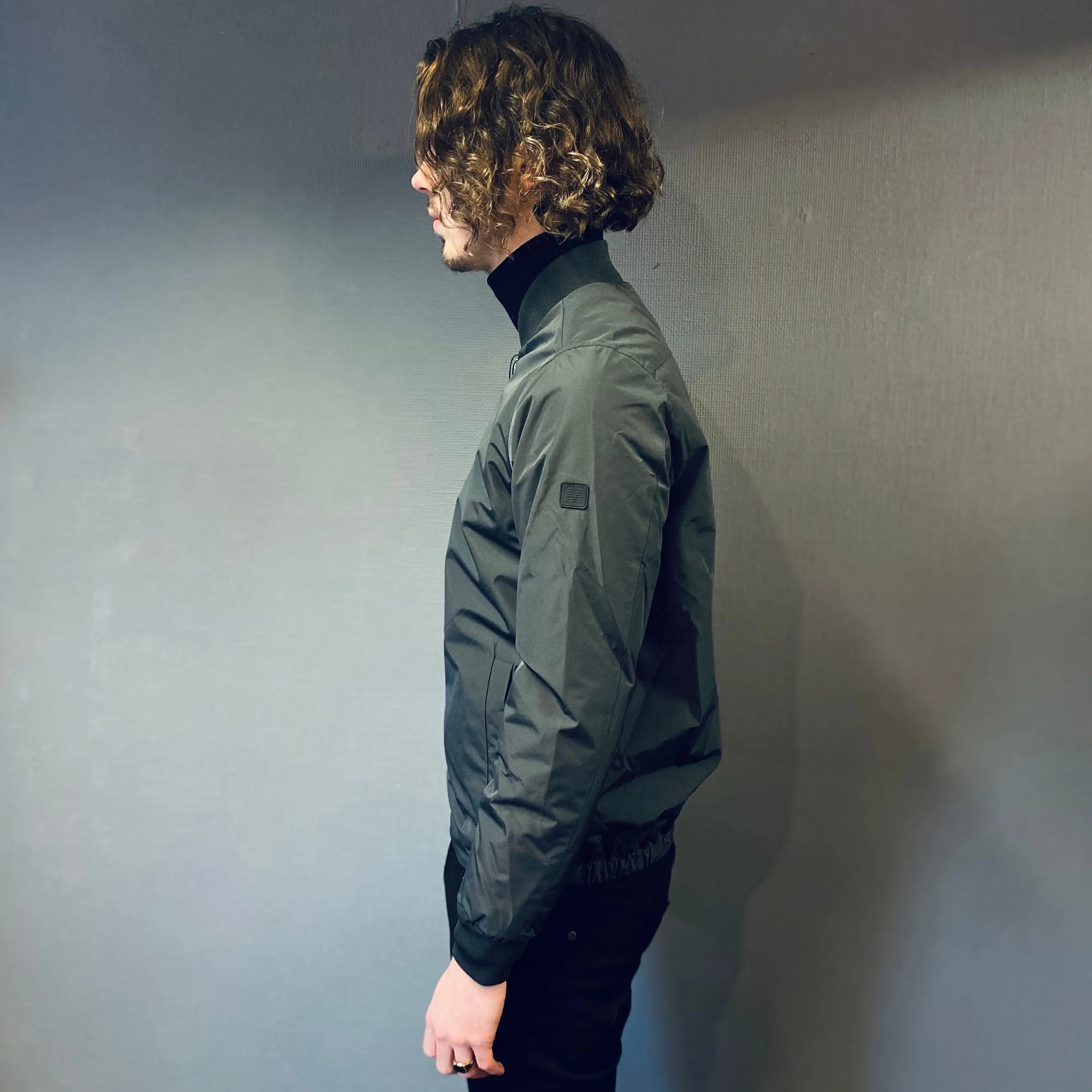 Matinique Broome Waterproof Steel Grey Bomber Jacket