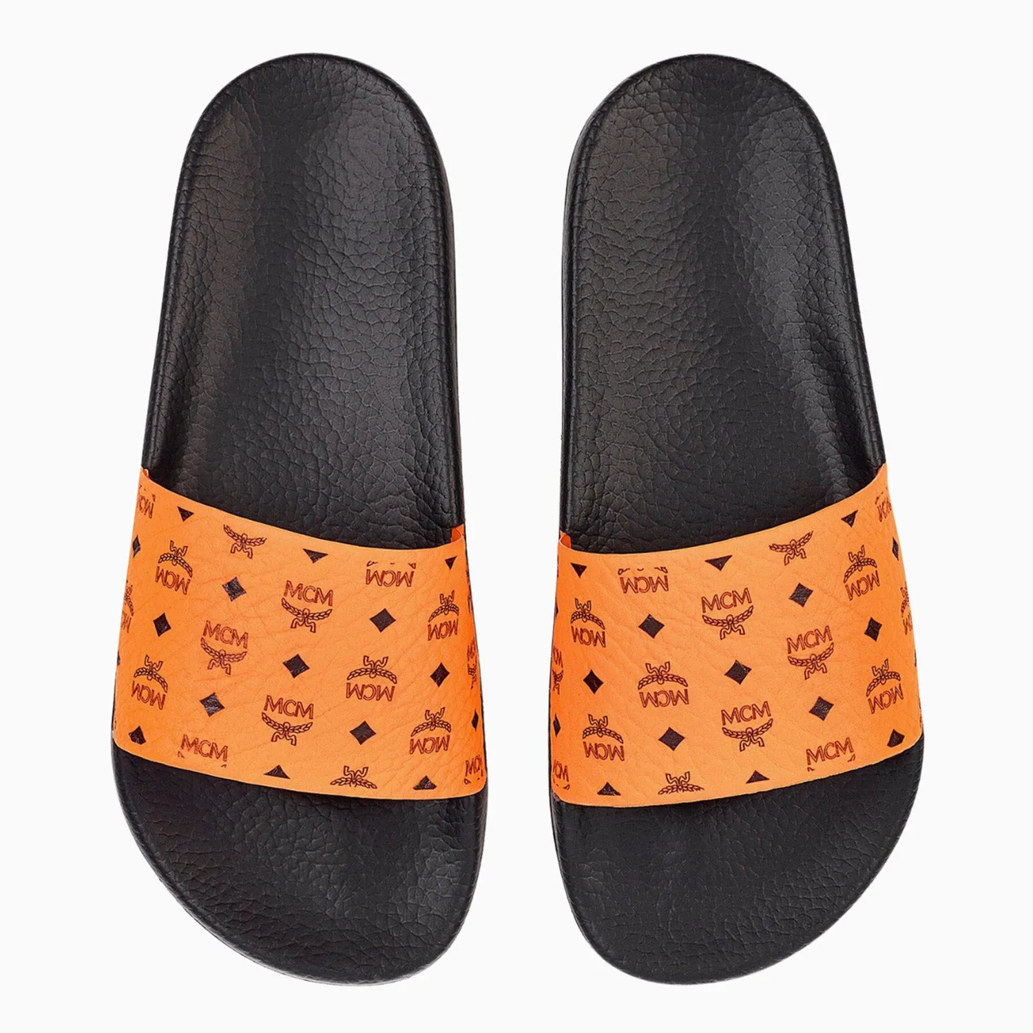 Men's Monogram Print Slide