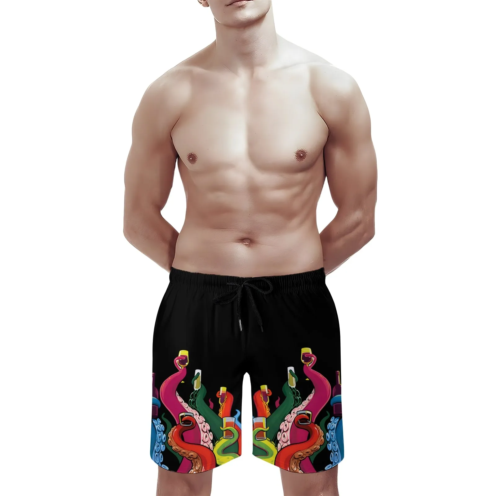 Men's Octopus Tentacles Cheers Fashion Shorts 2312000015