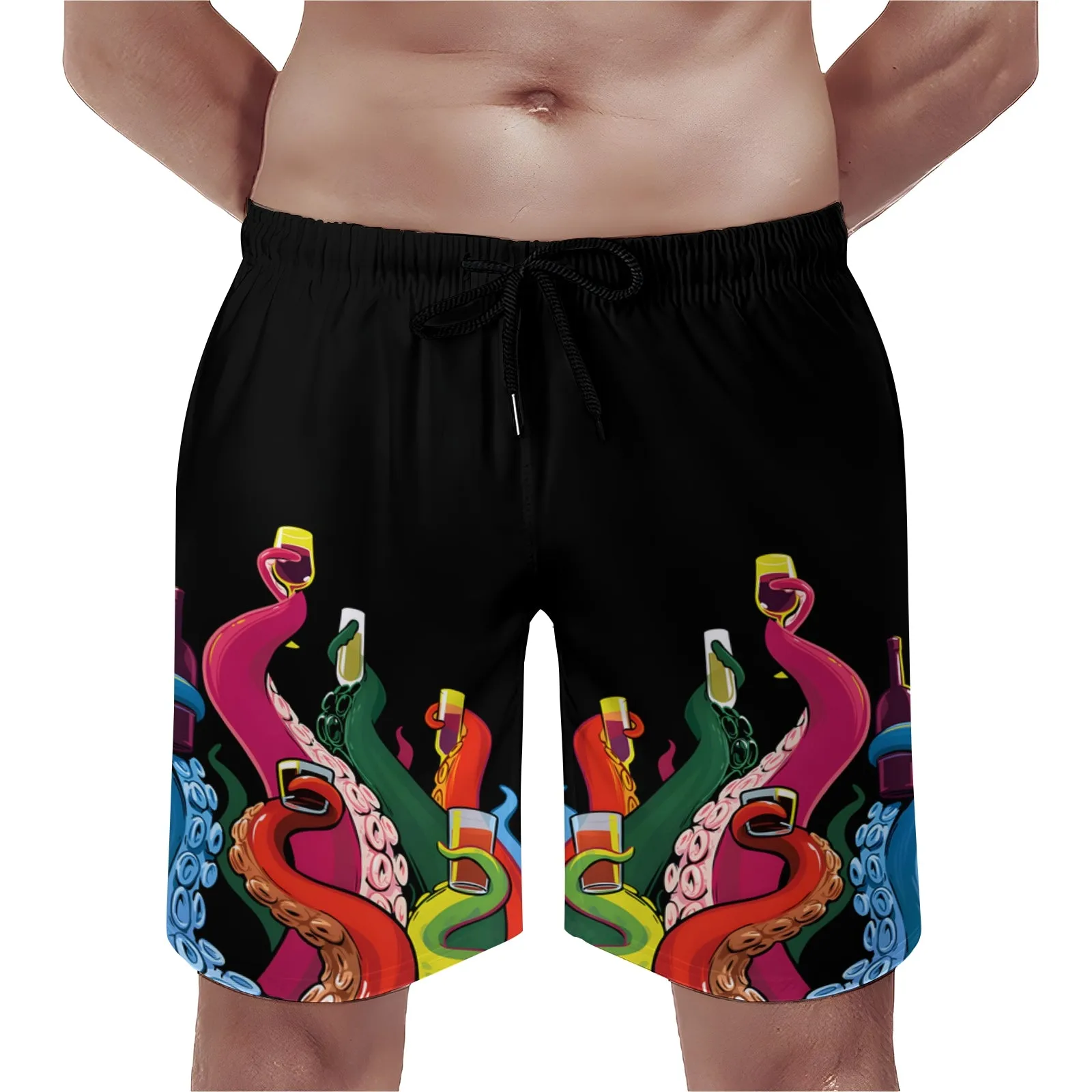 Men's Octopus Tentacles Cheers Fashion Shorts 2312000015
