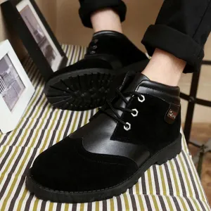 Men's Vintage Style High Top Lace Ups
