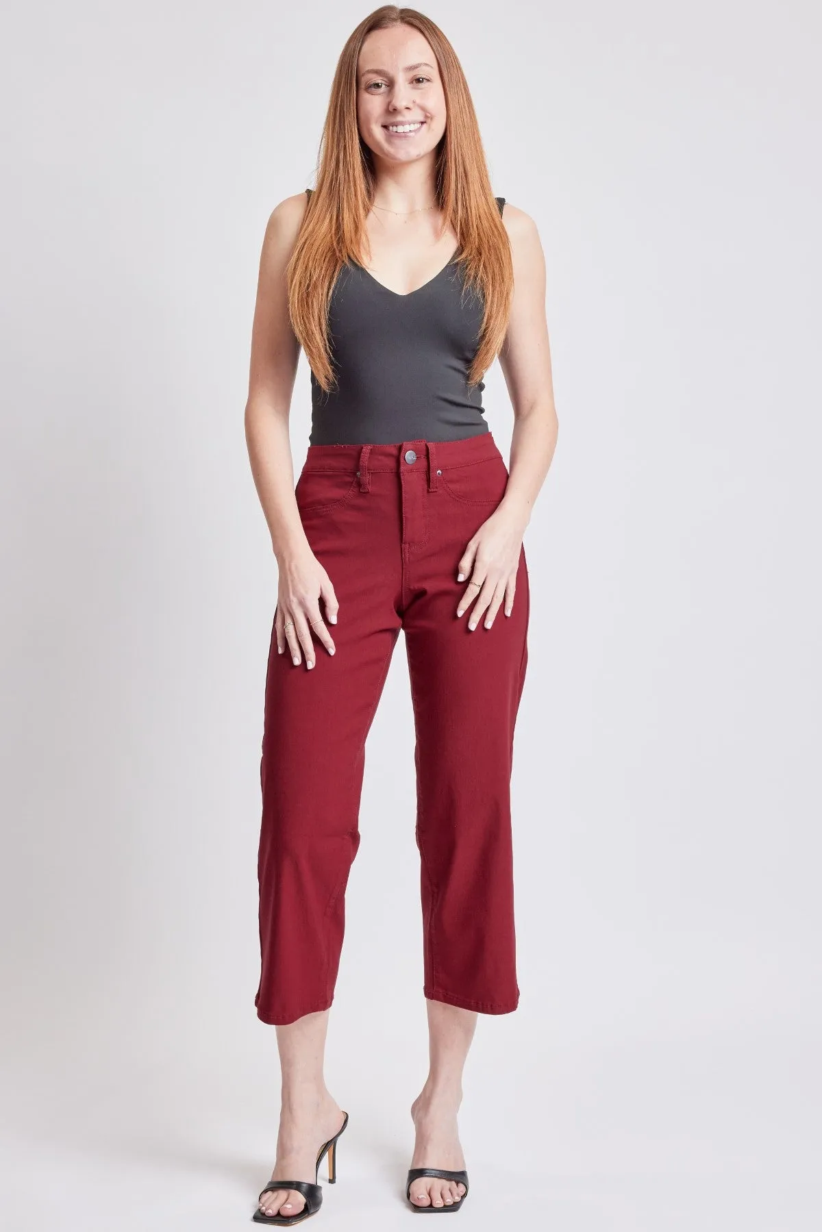 Missy Mid-Rise Hyperstretch Wide Leg Cropped, Pack of 6