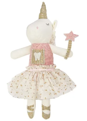Mud Pie Unicorn Tooth Fairy Doll