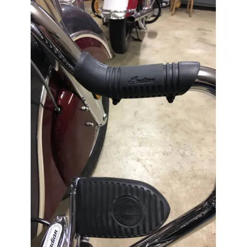 Mustache Highway Bar Footrest in Black, Pair