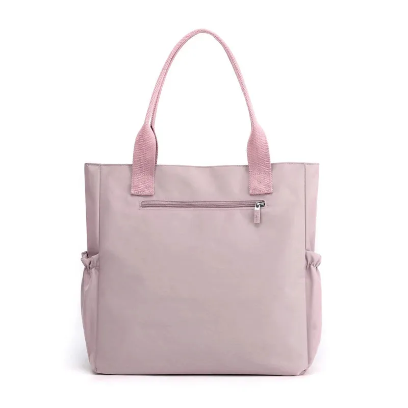 New Casual Nylon Waterproof Top-handle Travel Handbags