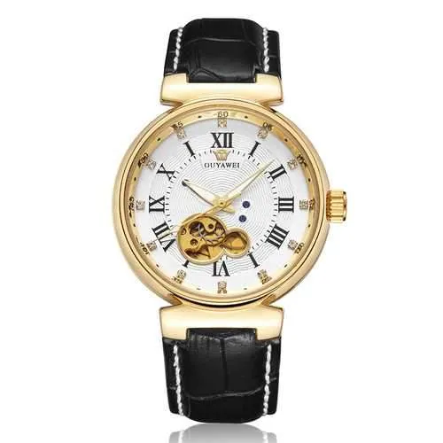OUYAWEI YW1413 Rome Waterproof Automatic Mechanical Watch