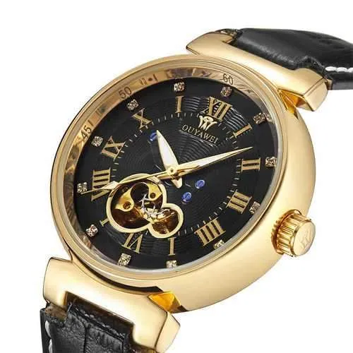 OUYAWEI YW1413 Rome Waterproof Automatic Mechanical Watch