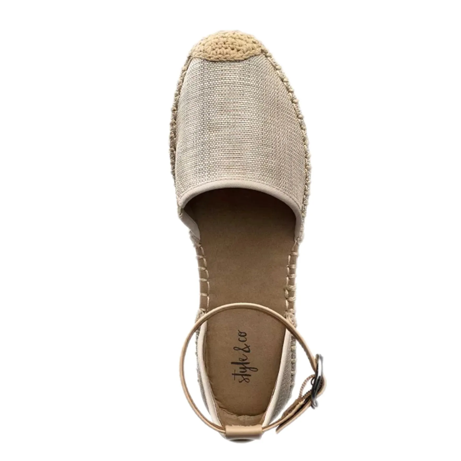 PAMINNA Women's Flats Ankle Strap Sandals Espadrille