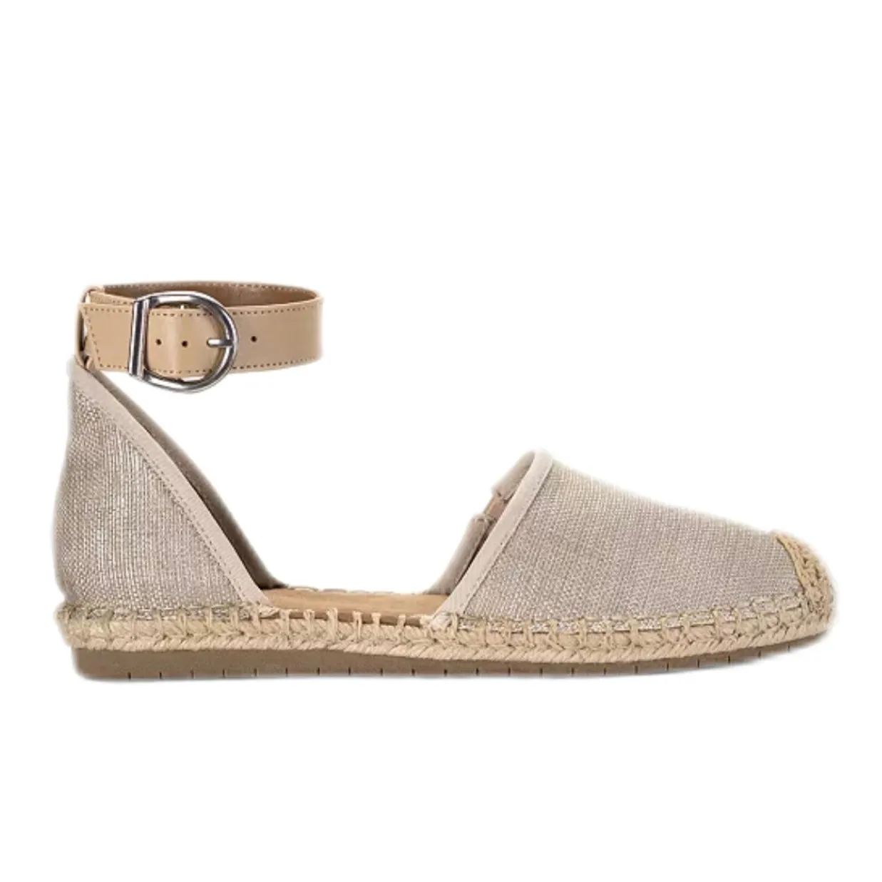 PAMINNA Women's Flats Ankle Strap Sandals Espadrille