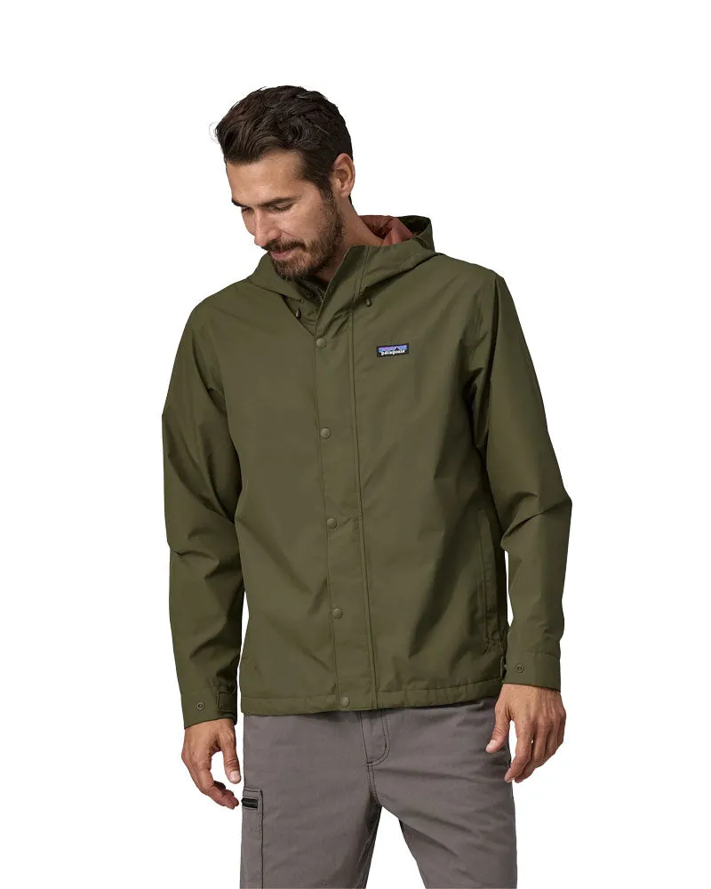 Patagonia Men's Jackson Glacier Rain Jacket Basin Green 2025