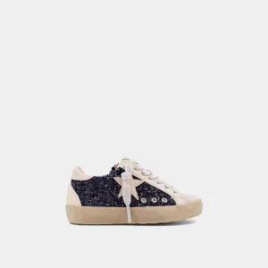 Paula Shoe | Black Glitter