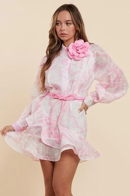 PINK Dreams Flirty Mini Dress