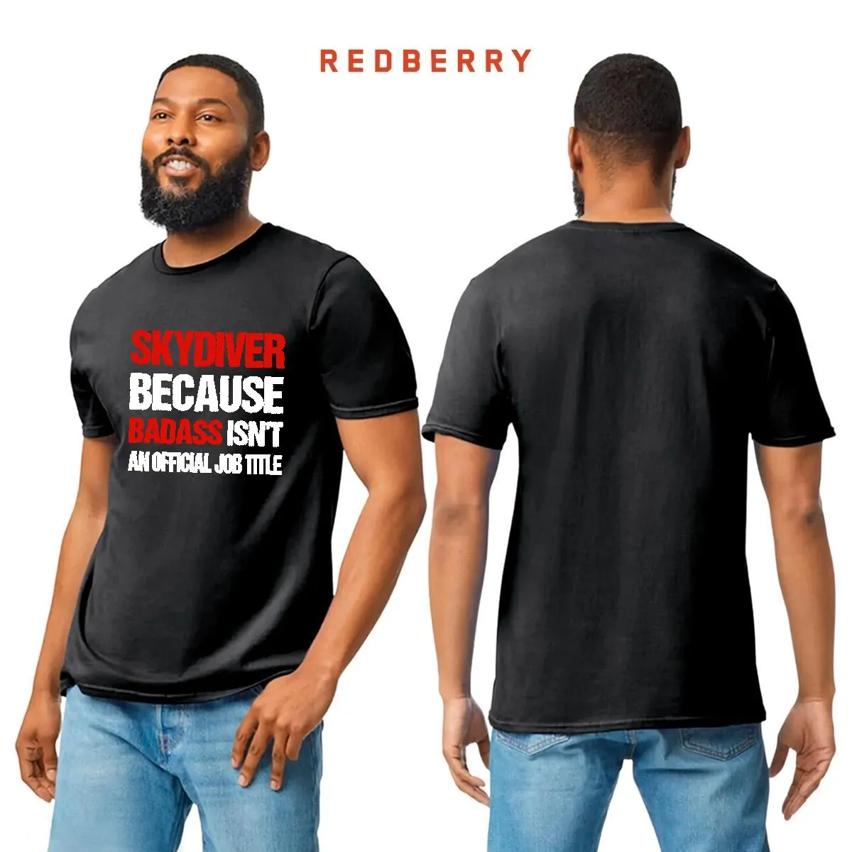 Playera Hombre Paracaidismo Deporte Vintage SK1030