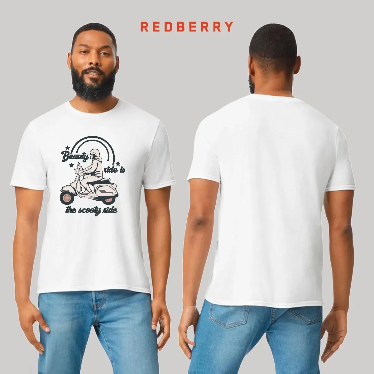 Playera Hombre Scooter Vespa Vintage SC1004