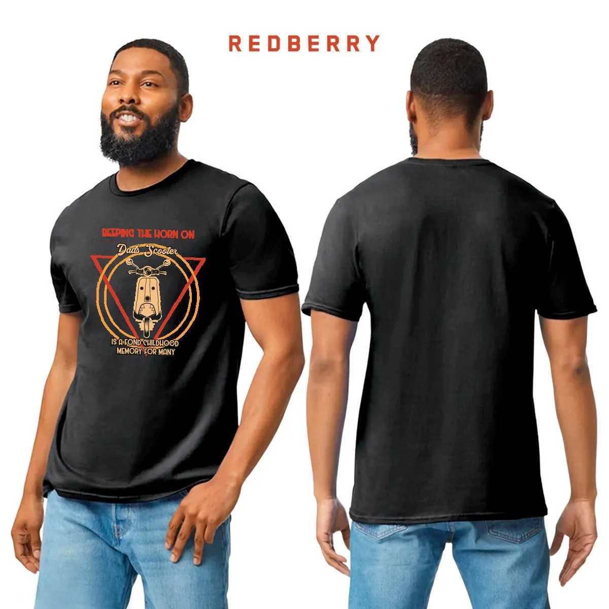 Playera Hombre Scooter Vespa Vintage SC1005