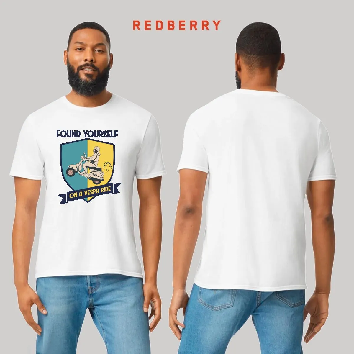 Playera Hombre Scooter Vespa Vintage SC1011