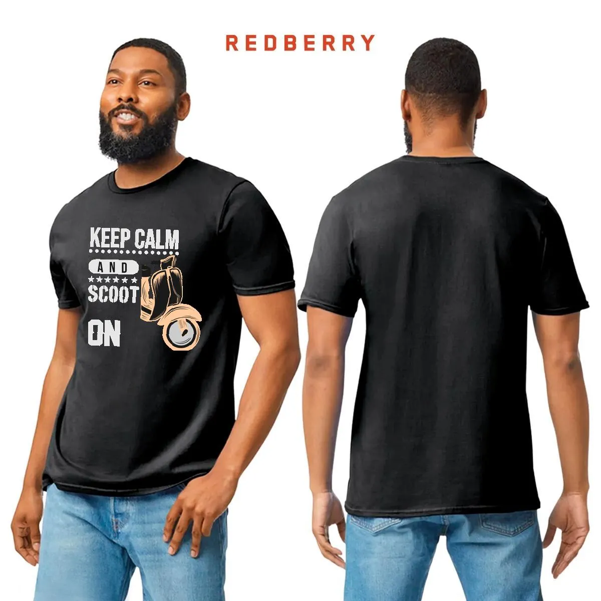 Playera Hombre Scooter Vespa Vintage SC1018