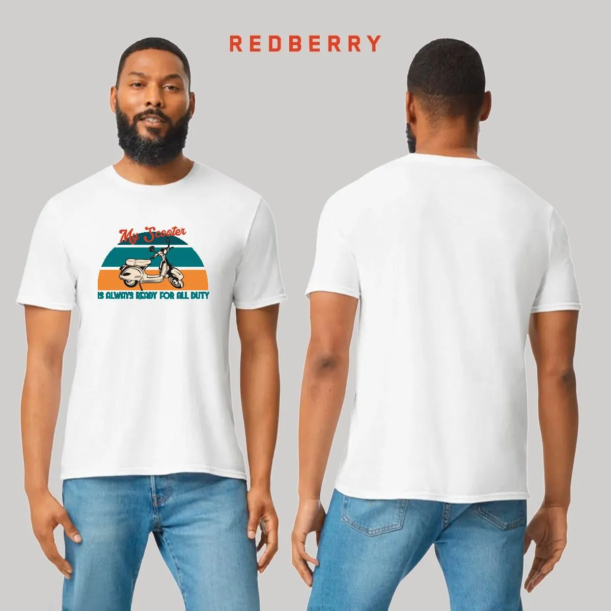 Playera Hombre Scooter Vespa Vintage SC1032
