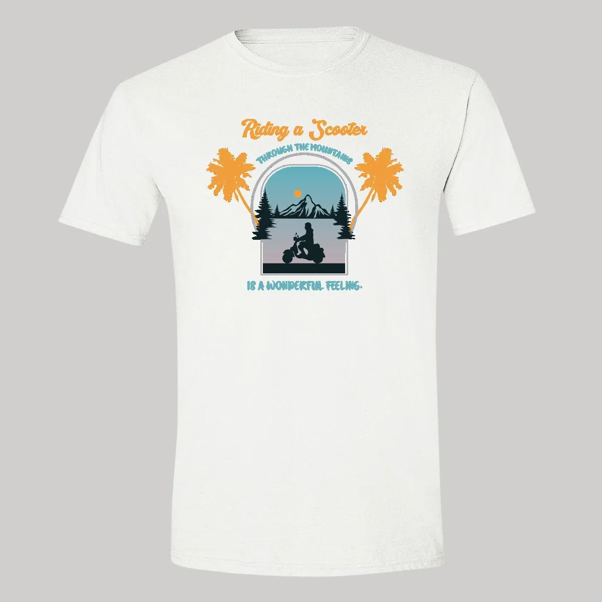 Playera Hombre Scooter Vespa Vintage SC1034