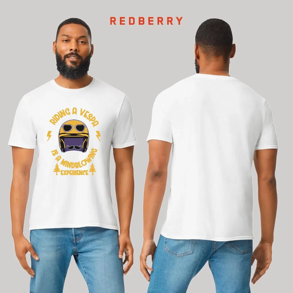 Playera Hombre Scooter Vespa Vintage SC1035