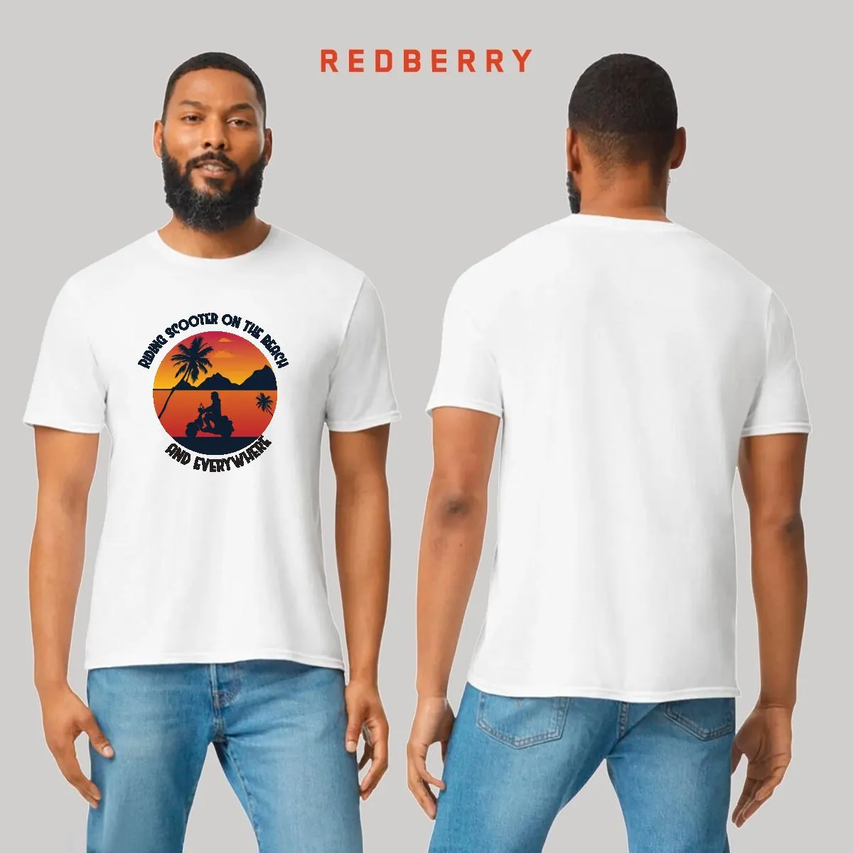 Playera Hombre Scooter Vespa Vintage SC1038