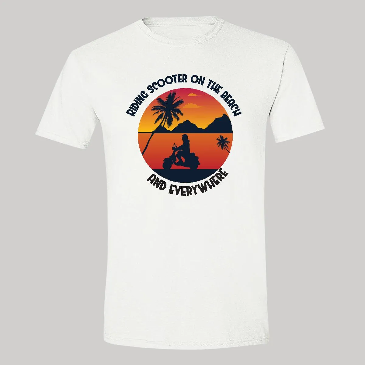 Playera Hombre Scooter Vespa Vintage SC1038