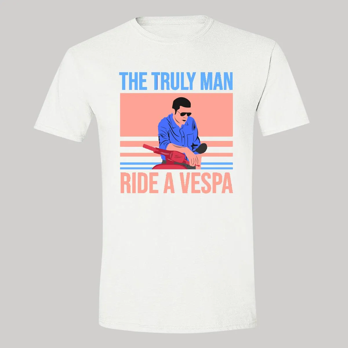 Playera Hombre Scooter Vespa Vintage SC1043