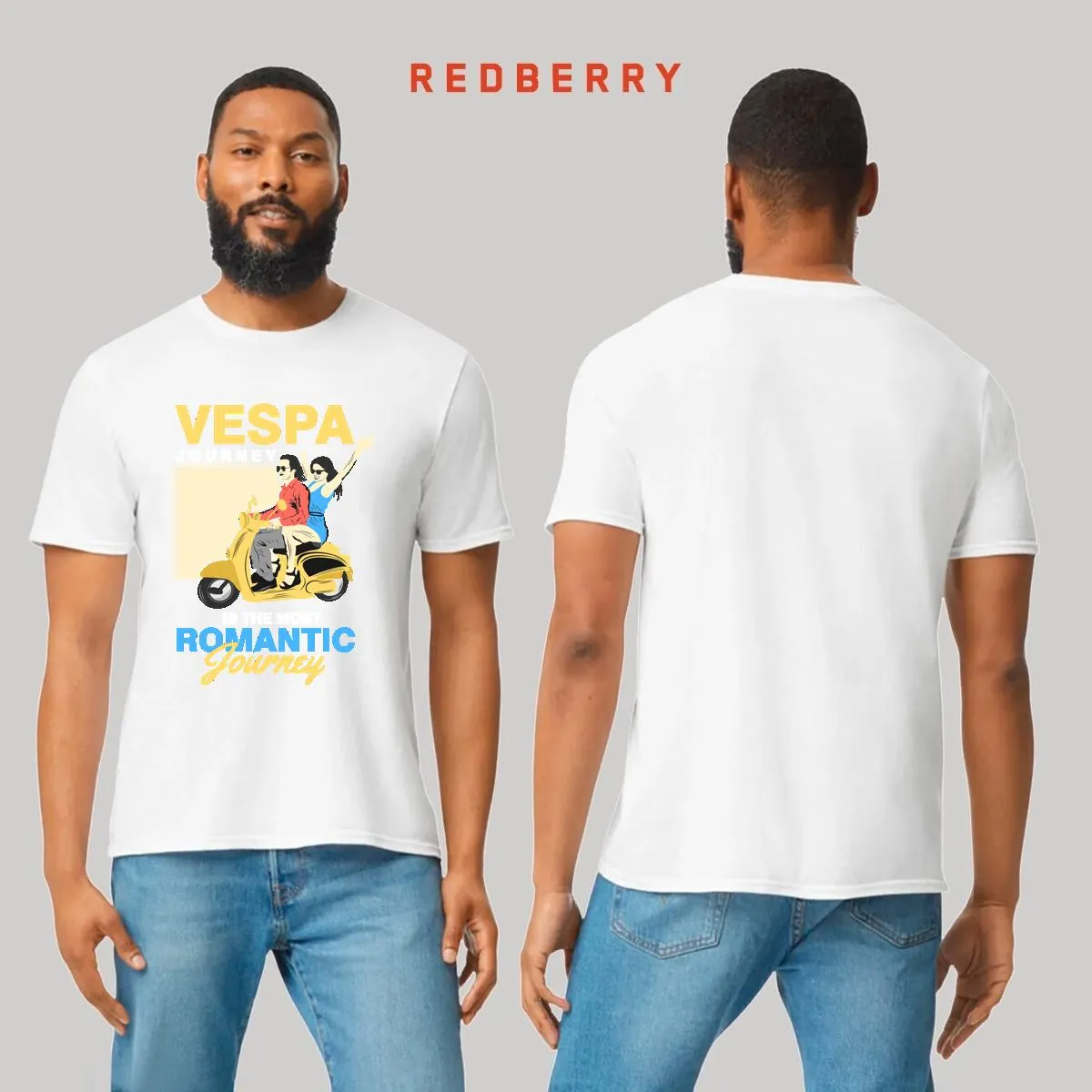 Playera Hombre Scooter Vespa Vintage SC1048
