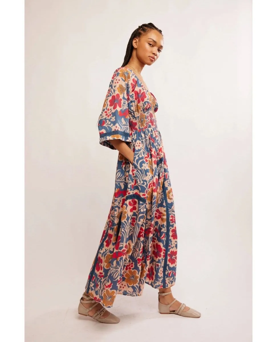 Printed Maxi Vintage Indigo Combo
